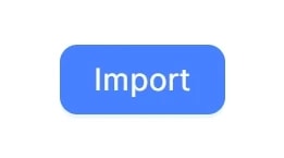 Nút Import (nền xanh) của hộp thoại Import Brand.