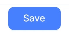 Nút Save màu xanh ở thanh dưới cùng màn hình.
