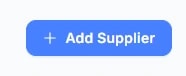 Nút Add Supplier (nền xanh) ở góc trên bên phải màn hình Suppliers.